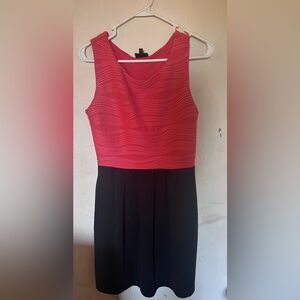 Pink and black size 8 dress. Made by En Focus Studio. Great condition.
